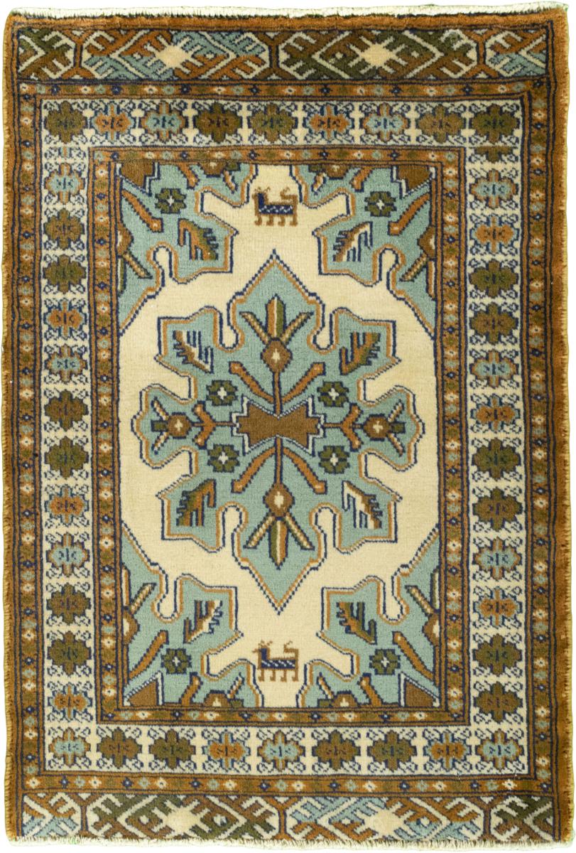 Persian Rug Turkaman 87x59 87x59, Persian Rug Knotted by hand
