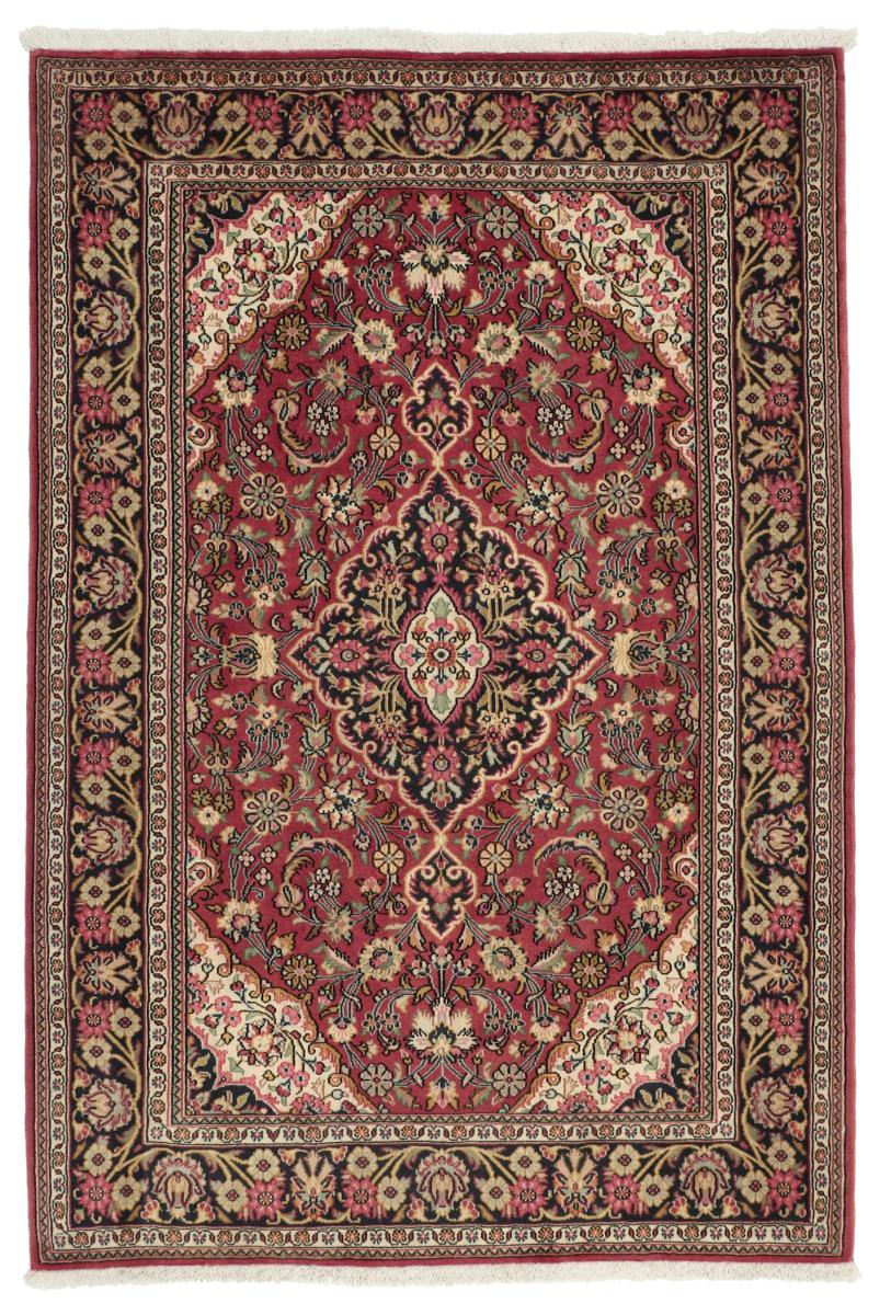 Persian Rug Qum 5'1"x3'5" 5'1"x3'5", Persian Rug Knotted by hand