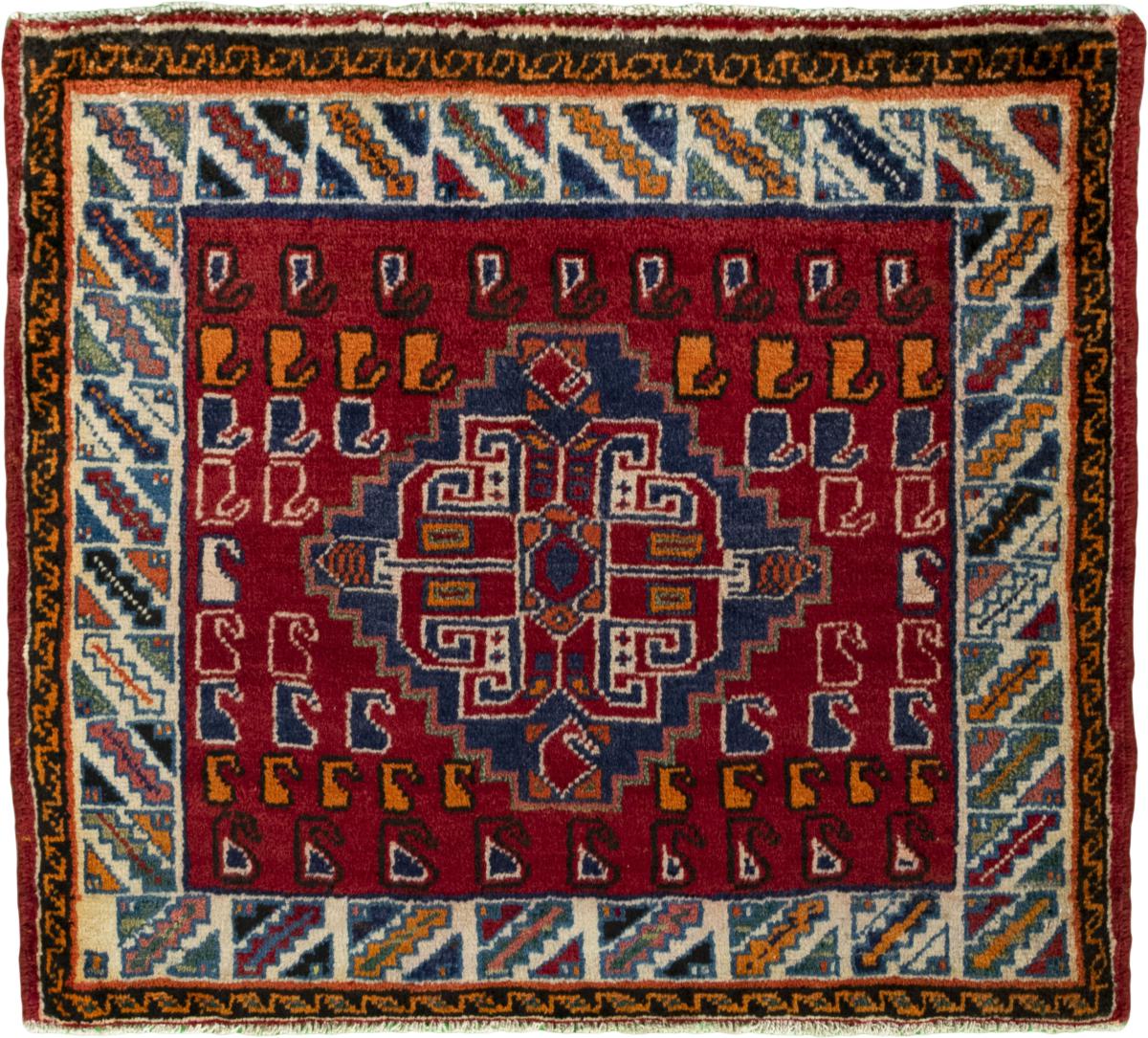 Tappeto persiano Shiraz 67x78 67x78, Tappeto persiano Annodato a mano