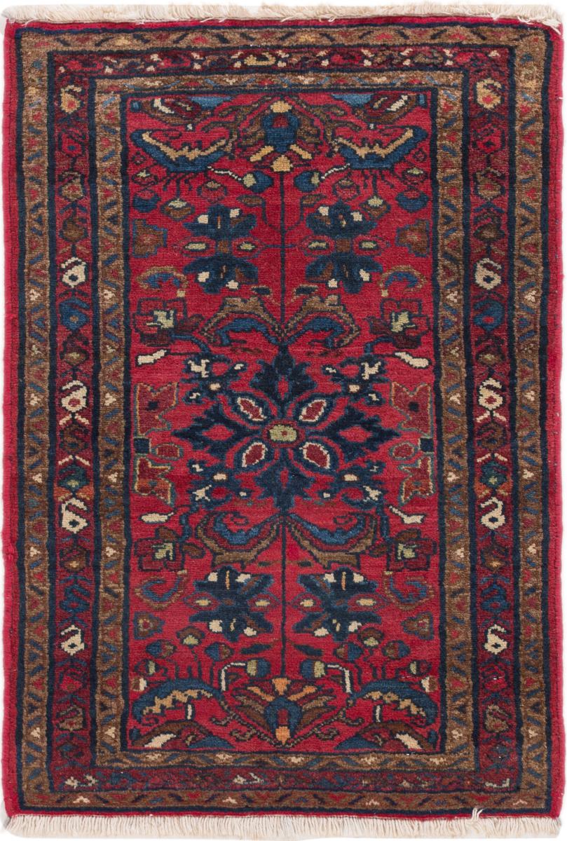 Persian Rug Mehraban Old 2'6"x1'9" 2'6"x1'9", Persian Rug Knotted by hand