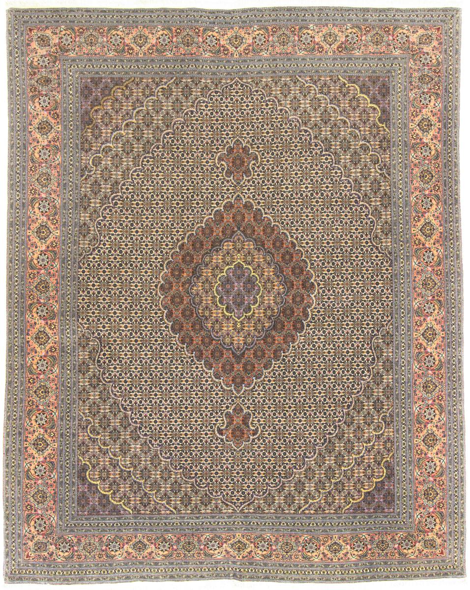 Tapete persa Tabriz 252x202 252x202, Tapete persa Atado à mão