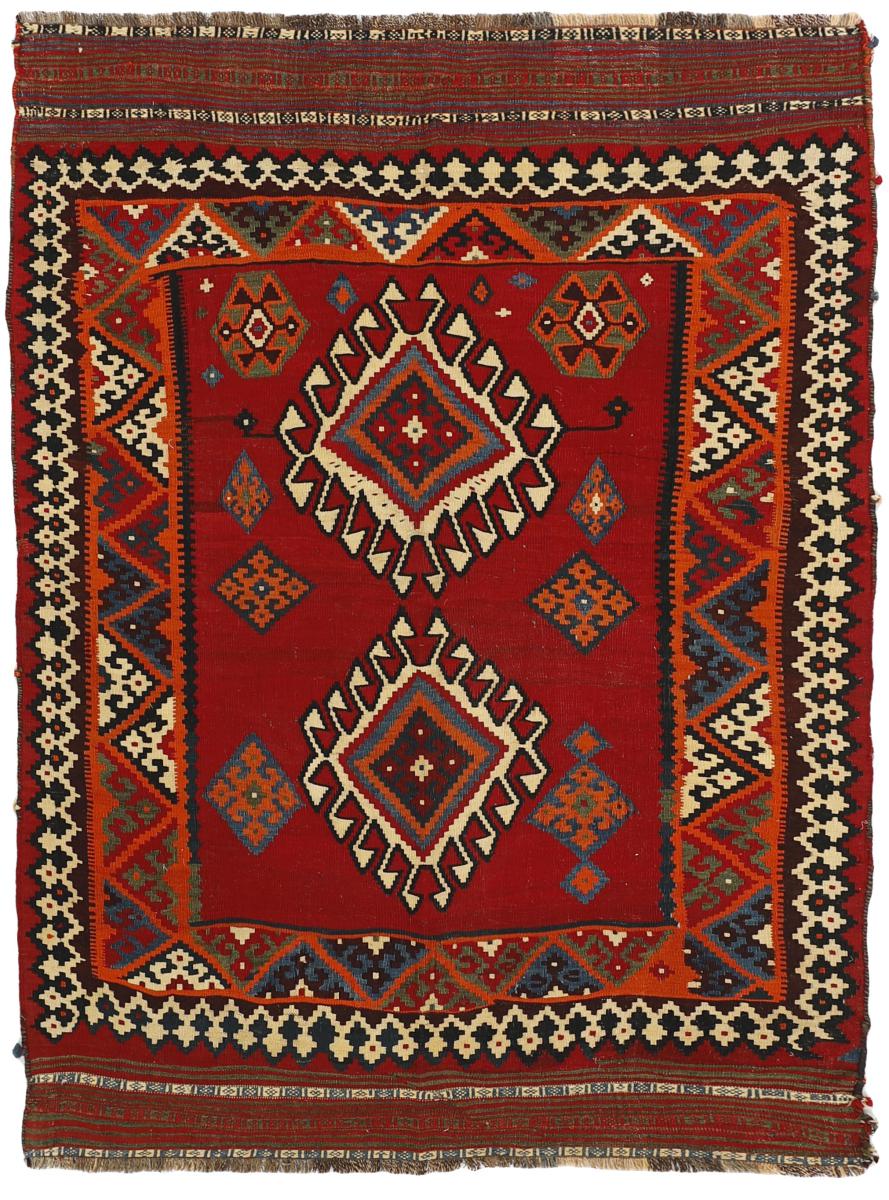 Tapete persa Kilim Fars 211x161 211x161, Tapete persa Tecido à mão