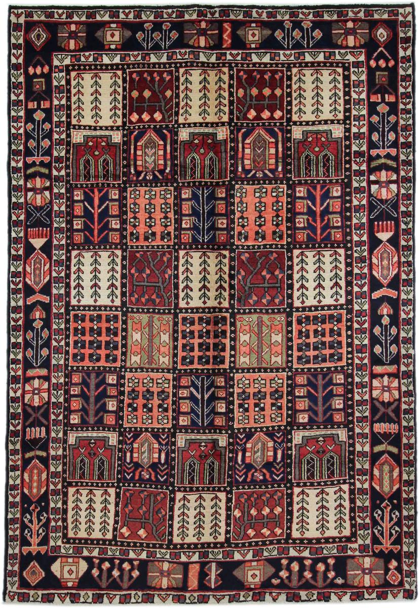 Persisk tæppe Bakhtiar 275x191 275x191, Persisk tæppe Knyttet i hånden