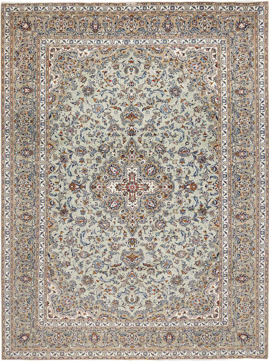 ペルシャ絨毯 カシャン 411x304 411x304, ペルシャ絨毯 手織り