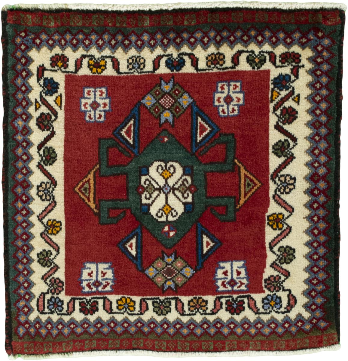 Tappeto persiano Shiraz 58x56 58x56, Tappeto persiano Annodato a mano