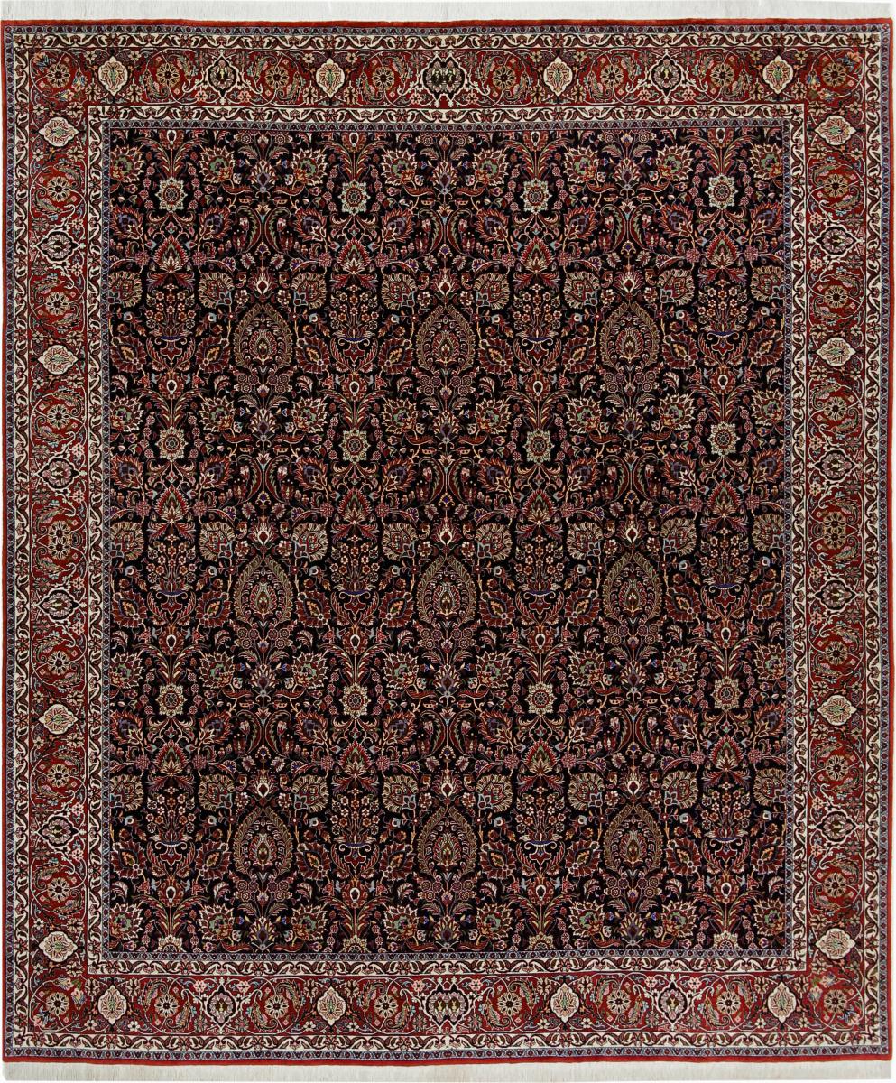 Persisk tæppe Bidjar 296x253 296x253, Persisk tæppe Knyttet i hånden