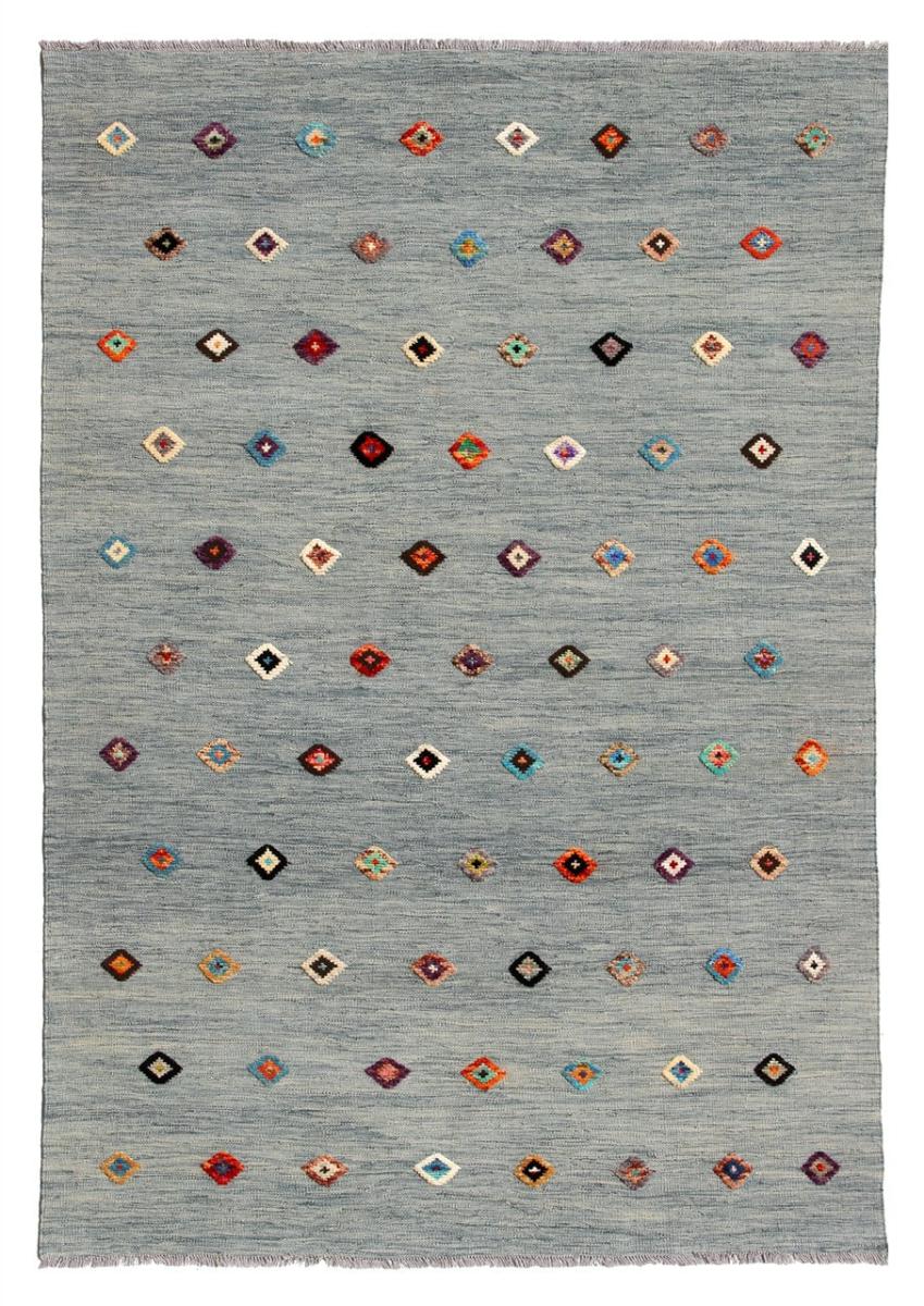 Alfombra afgana Kilim Afghan Nimbaft Edition 235x167 235x167, Alfombra persa Tejido a mano