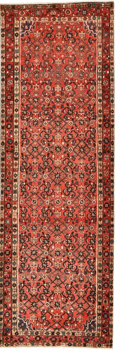 Perserteppich Hamadan 10'9"x3'7" 10'9"x3'7", Perserteppich Handgeknüpft