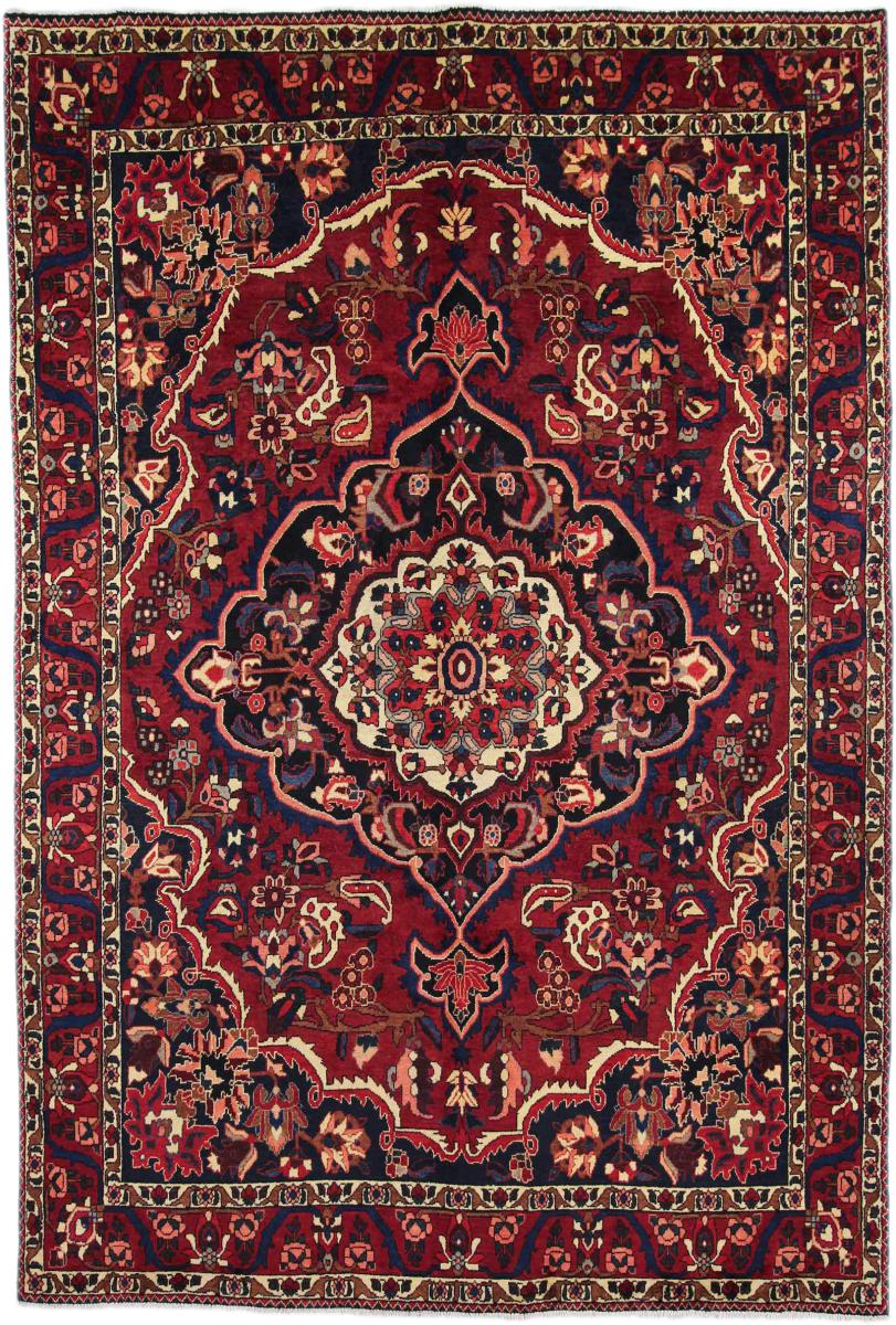 Persisk matta Bakhtiari 314x214 314x214, Persisk matta Knuten för hand