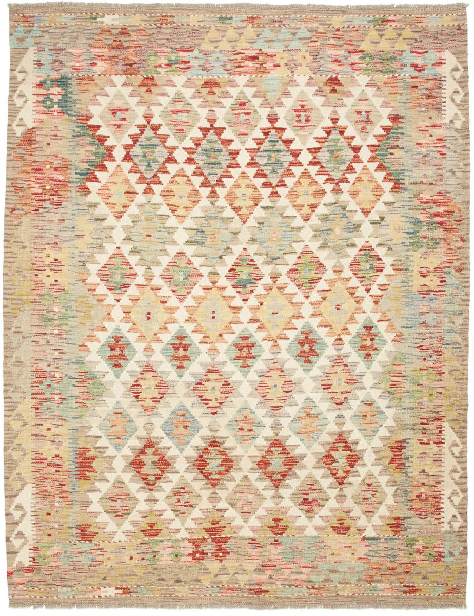 Afghaans tapijt Kilim Afghan 204x159 204x159, Perzisch tapijt Handgeweven