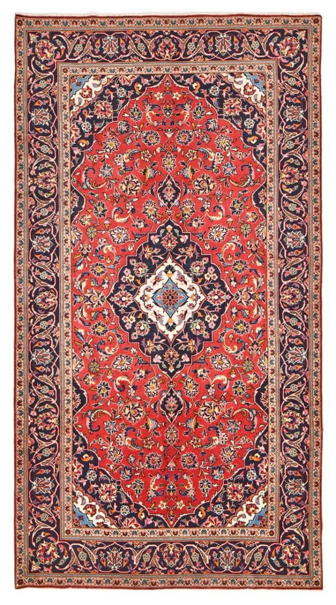 Alfombra persa Keshan 269x143 269x143, Alfombra persa Anudado a mano