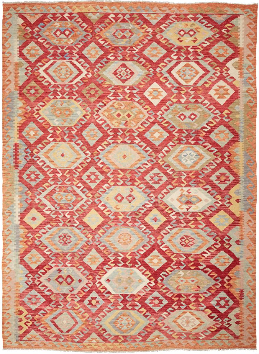 Tapete afegão Kilim Afegão 344x245 344x245, Tapete persa Tecido à mão