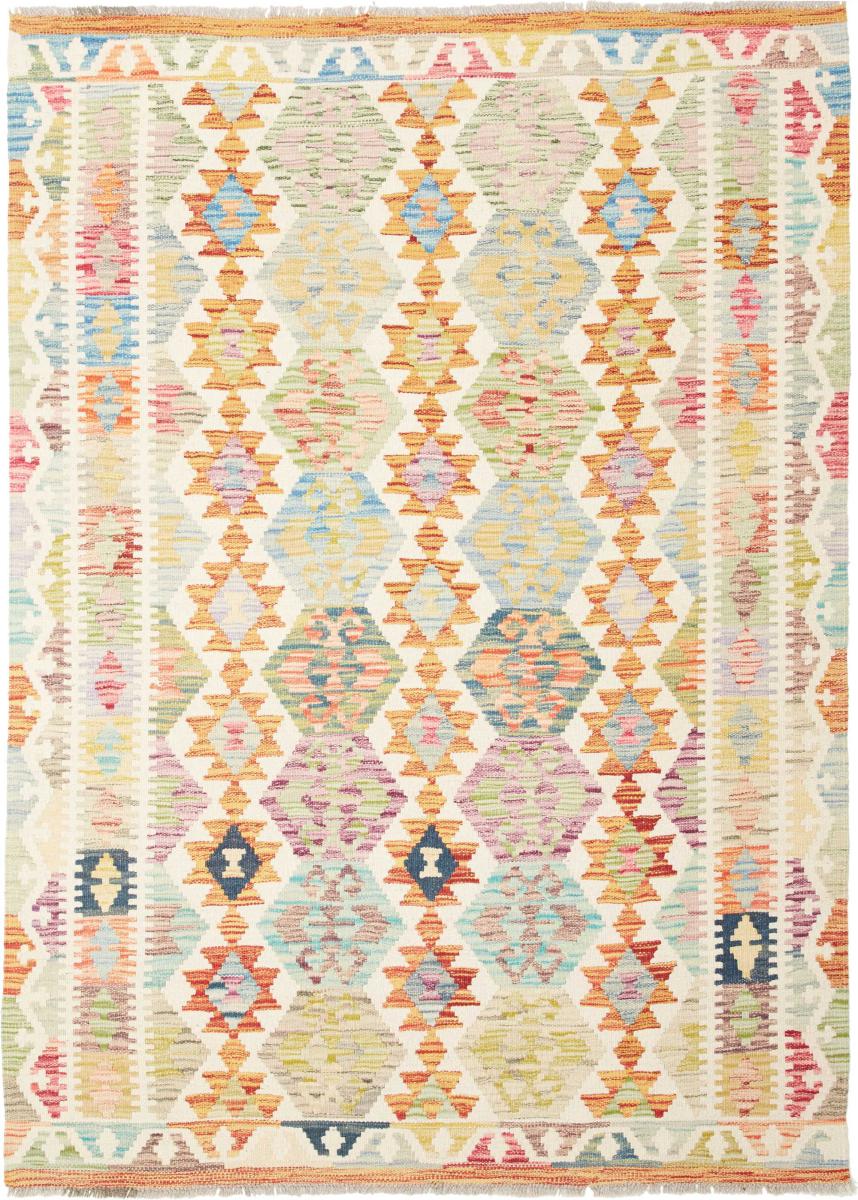 Tapis afghan Kilim  Afghan 185x128 185x128, Tapis persan Tissé à la main