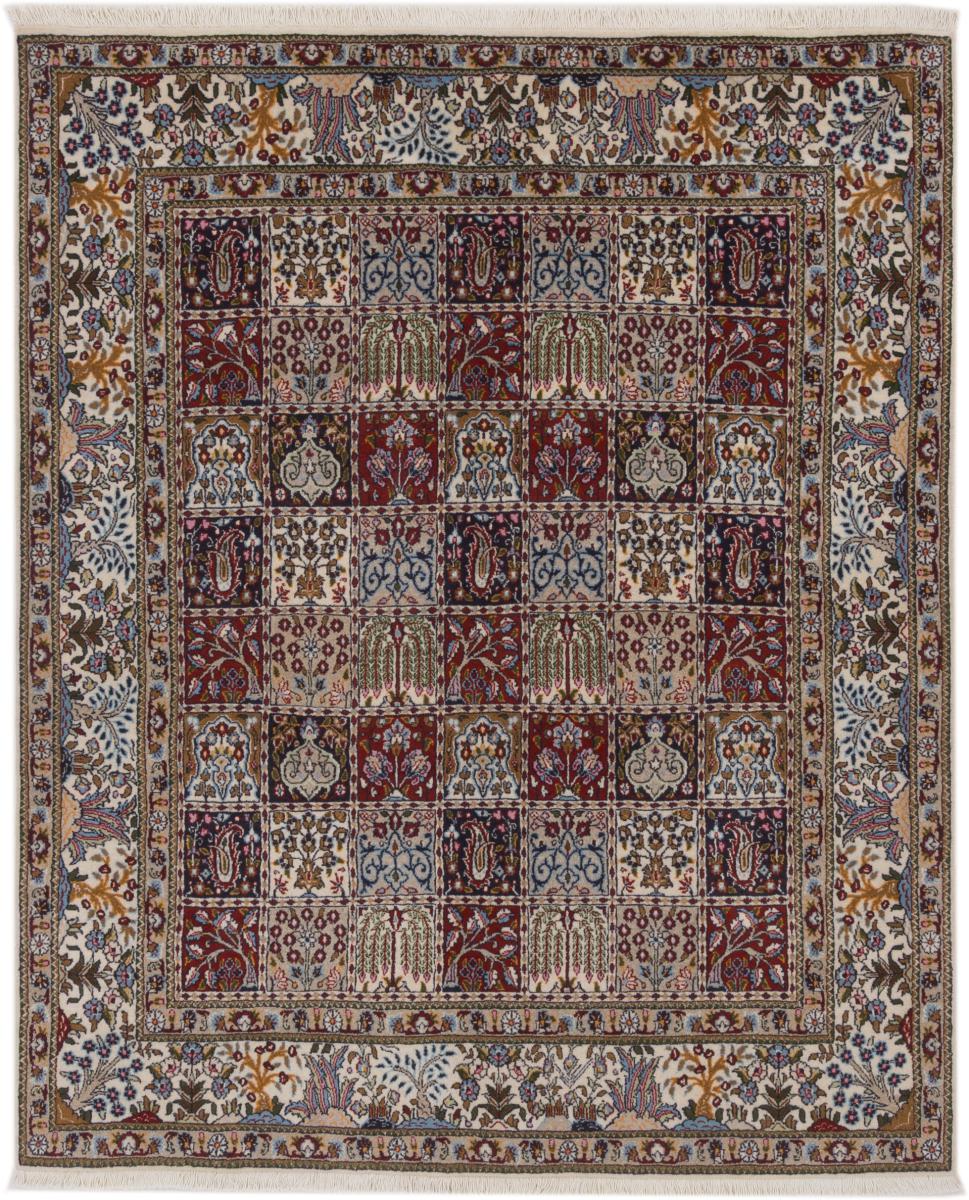 Tappeto persiano Moud 186x153 186x153, Tappeto persiano Annodato a mano