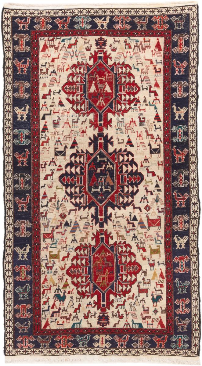 Perzsa szőnyeg Kilim Fars Sumak Antik 217x120 217x120, Perzsa szőnyeg szőttesek