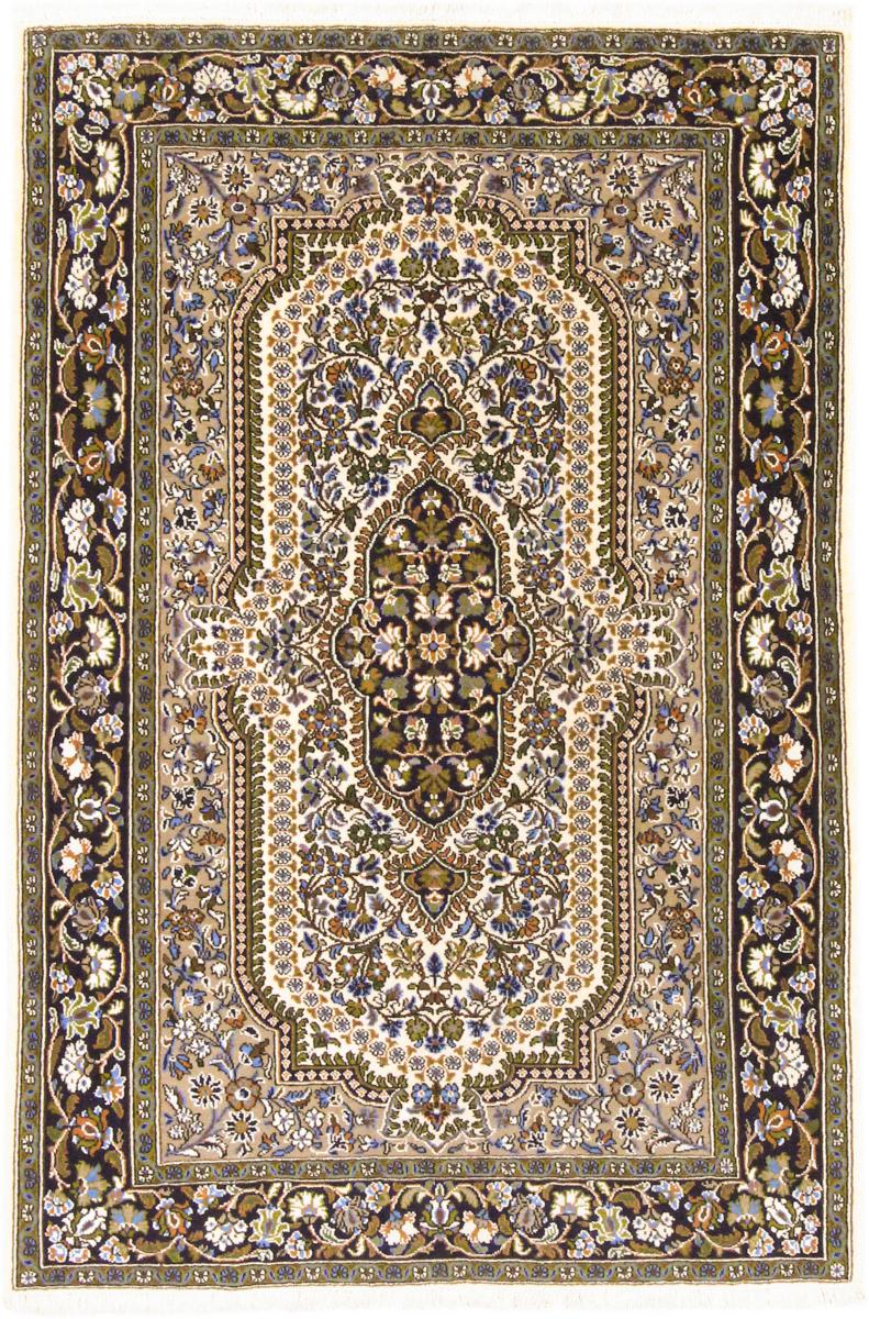 Tapete persa Ghom 164x103 164x103, Tapete persa Atado à mão