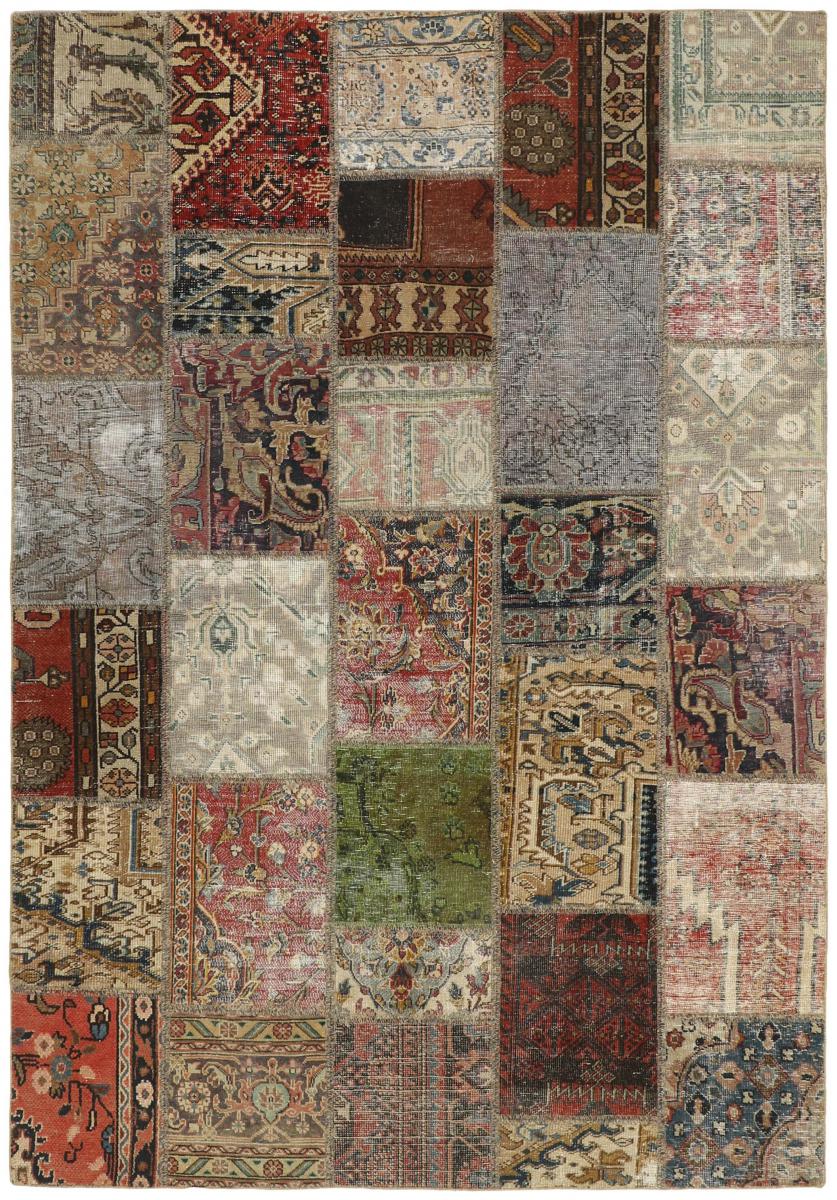 Perzsa szőnyeg Patchwork 234x166 234x166, Perzsa szőnyeg Kézzel csomózva