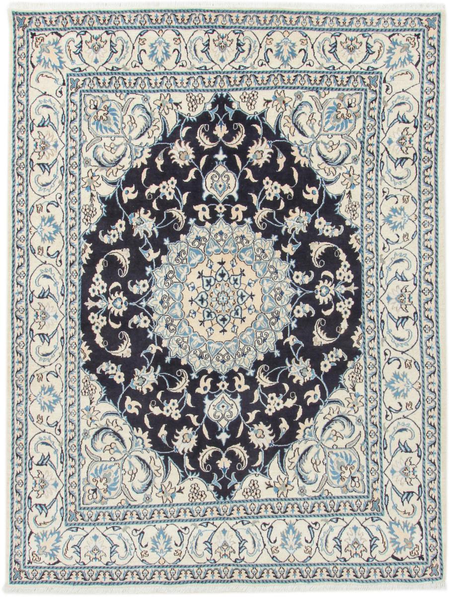 Tapis persan Naïn 260x197 260x197, Tapis persan Noué à la main