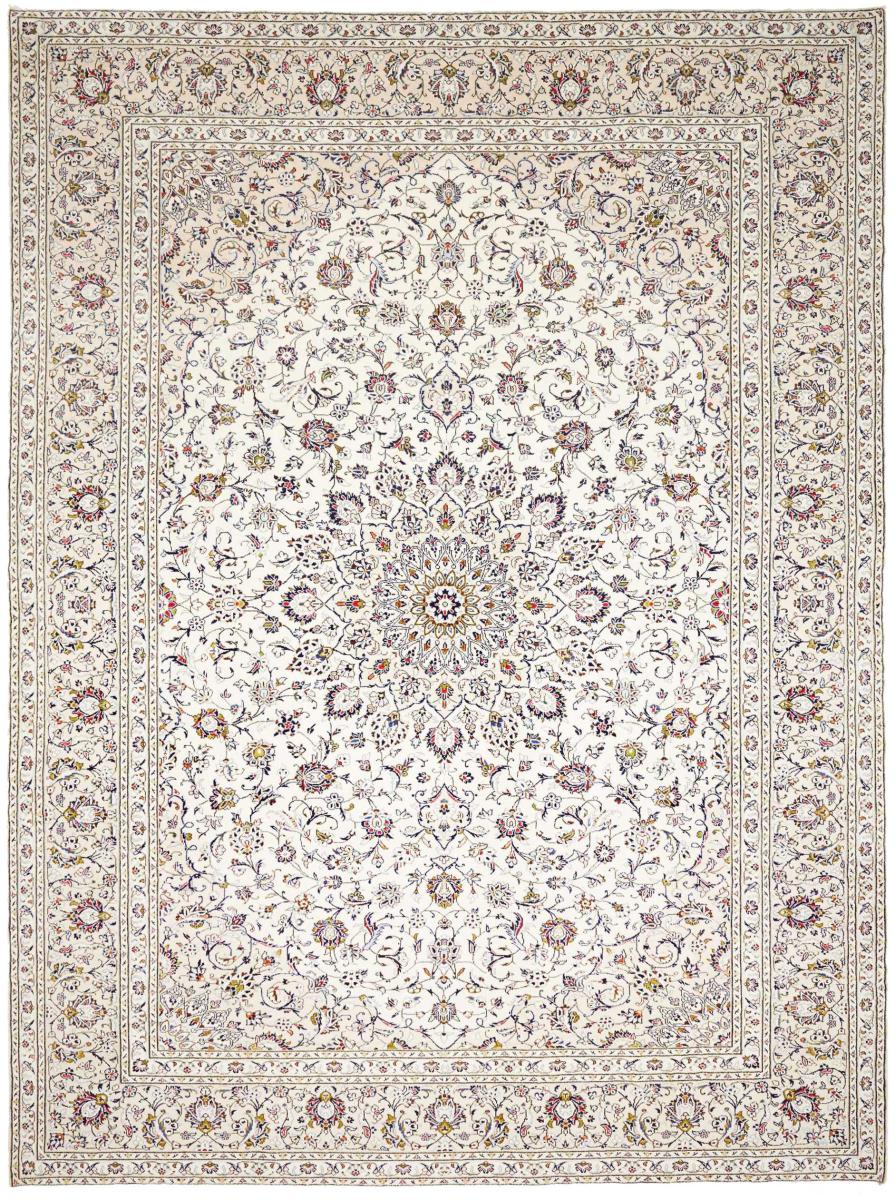 Tapis persan Kashan 402x299 402x299, Tapis persan Noué à la main