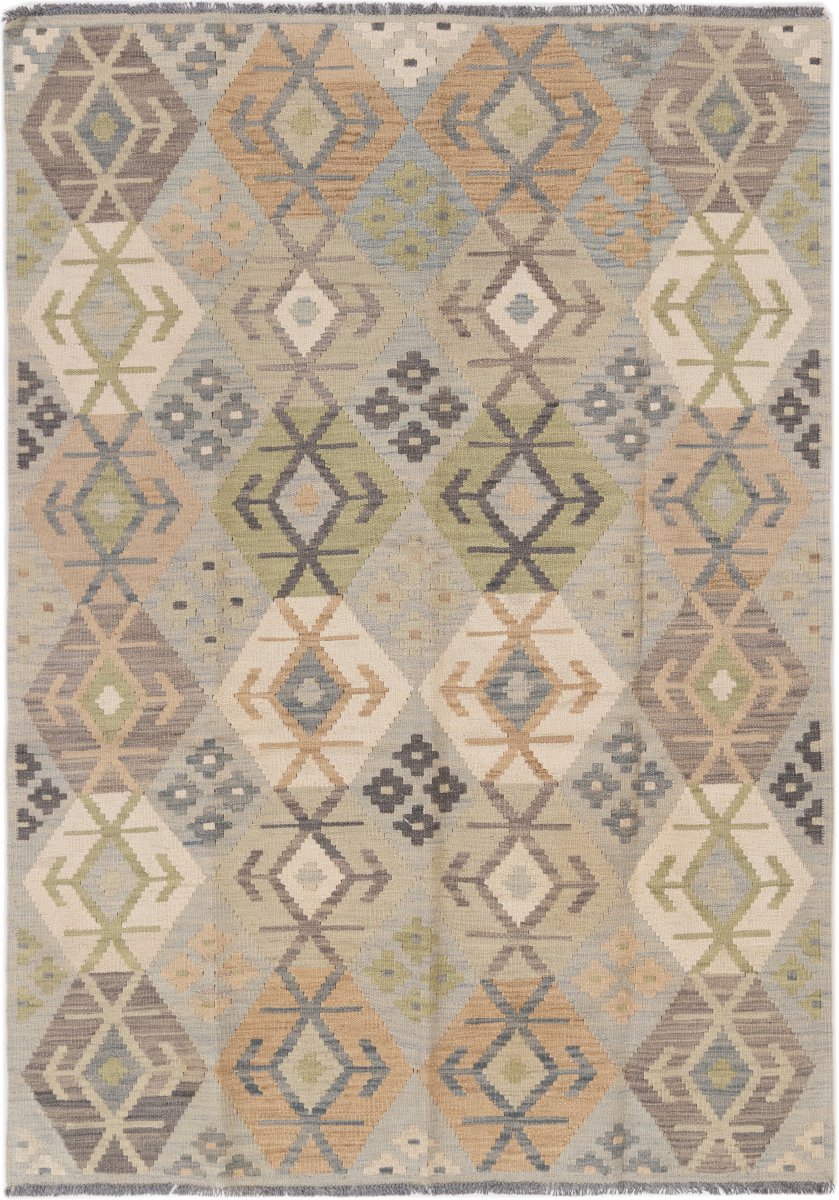 Afghansk teppe Kelim Afghan 181x127 181x127, Persisk teppe Håndvevd
