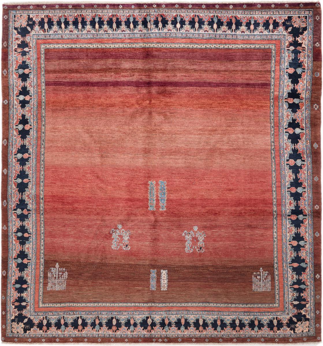 Περσικό χαλί Περσία Γκάμπεθ Loribaft Z 248x233 248x233, Περσικό χαλί Οι κόμποι έγιναν με το χέρι