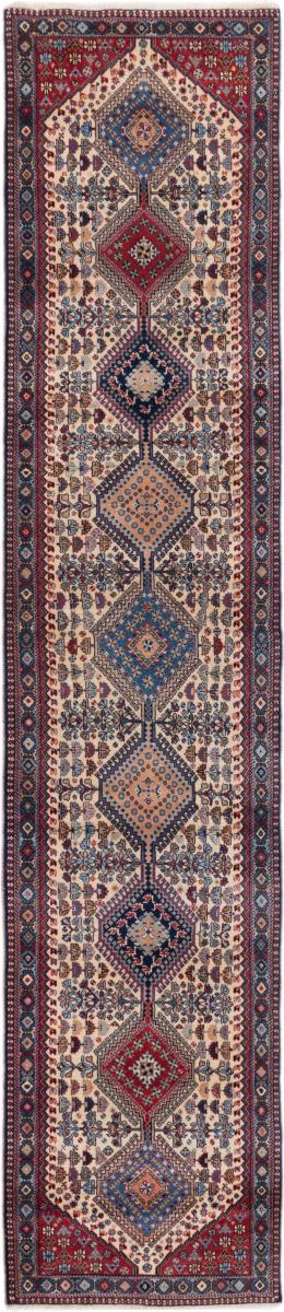Persian Rug Yalameh 386x77 386x77, Persian Rug Knotted by hand