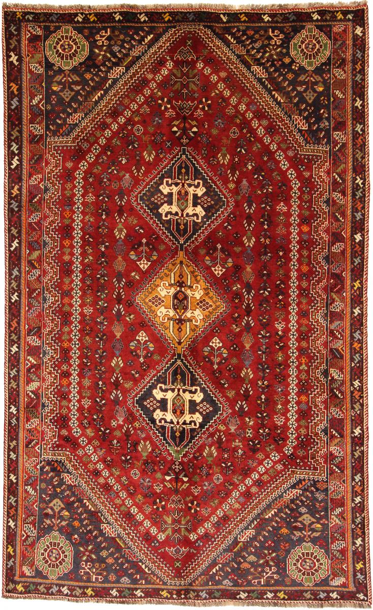 Tapete persa Ghashghai 305x189 305x189, Tapete persa Atado à mão