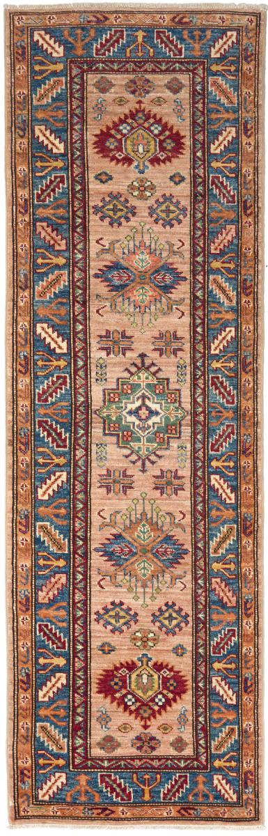 Afghan rug Kazak 194x58 194x58, Persian Rug Knotted by hand