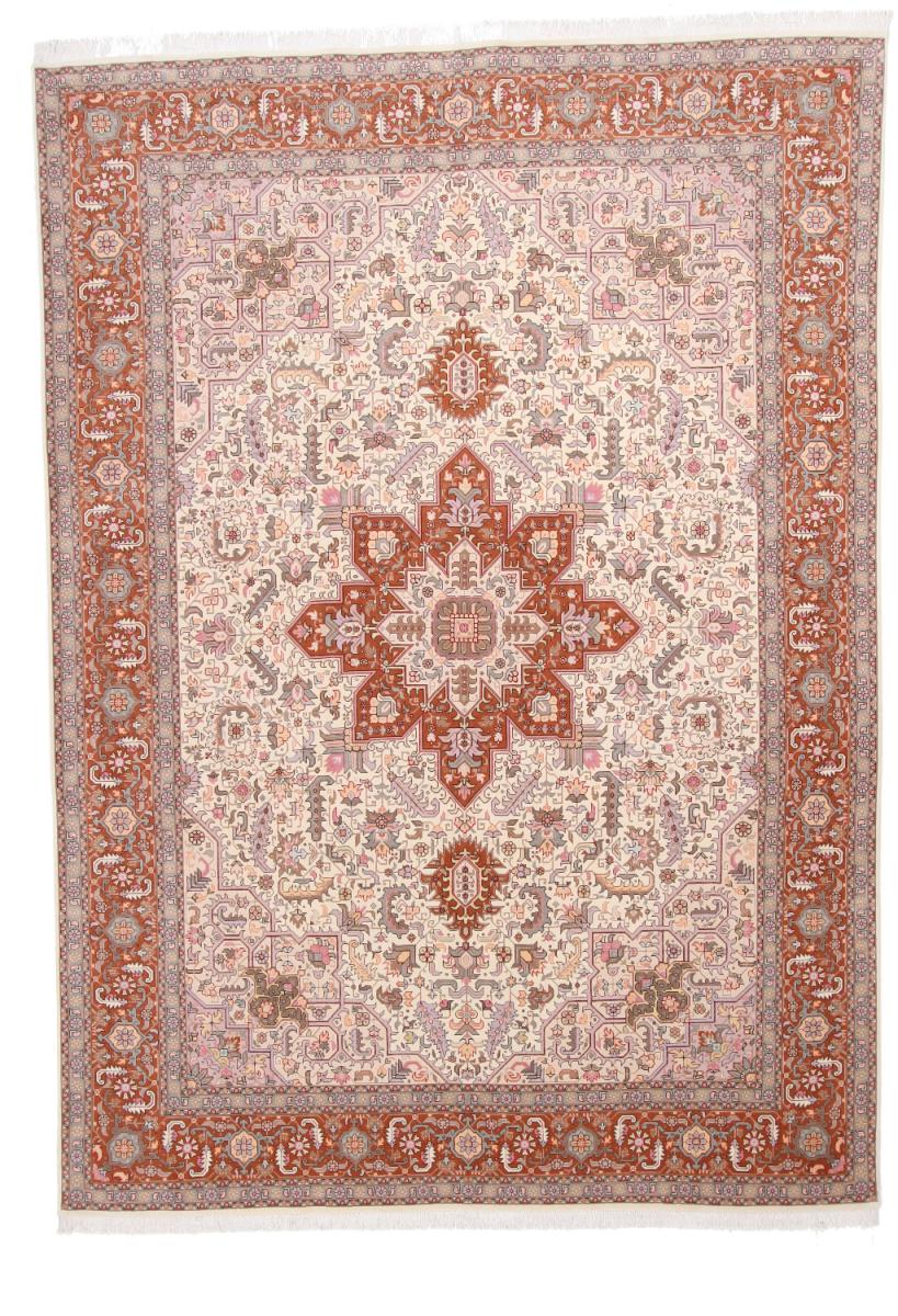 Persisk tæppe Tabriz 50Raj 362x256 362x256, Persisk tæppe Knyttet i hånden