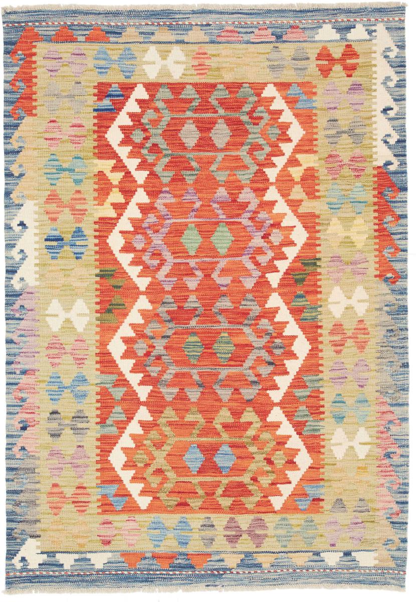 Afghaans tapijt Kilim Afghan 146x104 146x104, Perzisch tapijt Handgeweven