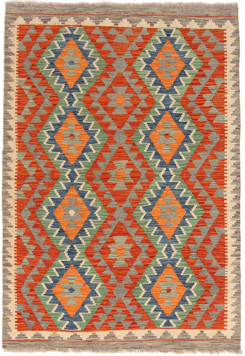 Tapete afegão Kilim Afegão 152x106 152x106, Tapete persa Tecido à mão