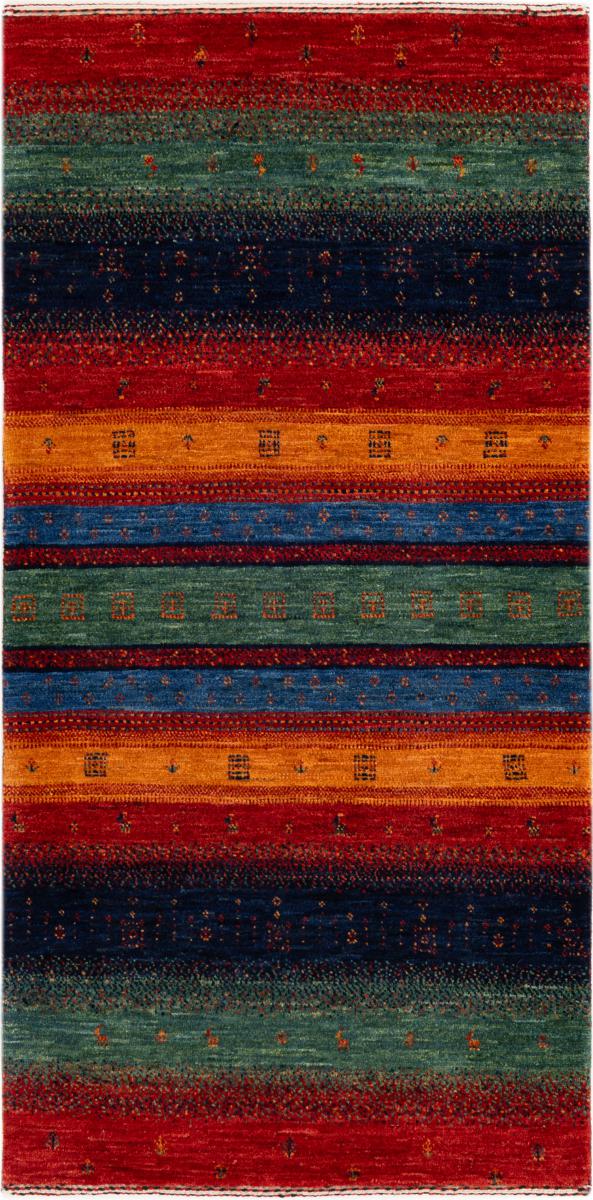 Persian rug Persian Gabbeh Loribaft Essence 137x68 137x68, Persian rug Hand-knotted