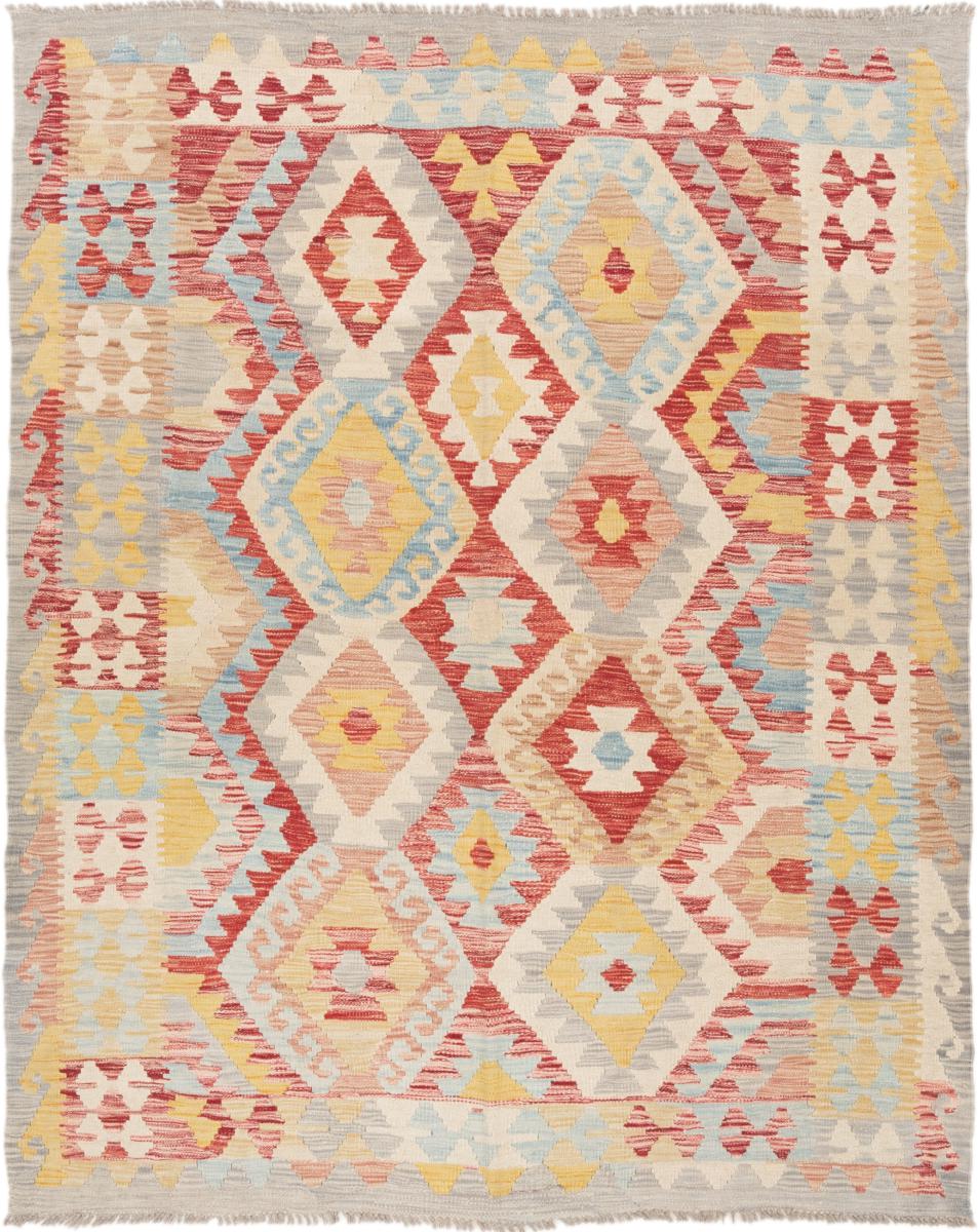 Tapete afegão Kilim Afegão 6'6"x5'3" 6'6"x5'3", Tapete persa Tecido à mão