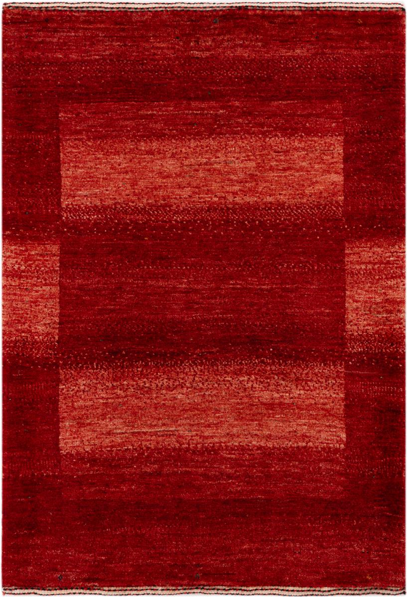 Tapis persan Persan Gabbeh Loribaft Essence 92x66 92x66, Tapis persan Noué à la main