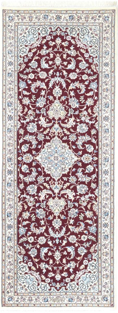  ペルシャ絨毯 ナイン 6La 207x82 207x82,  ペルシャ絨毯 手織り