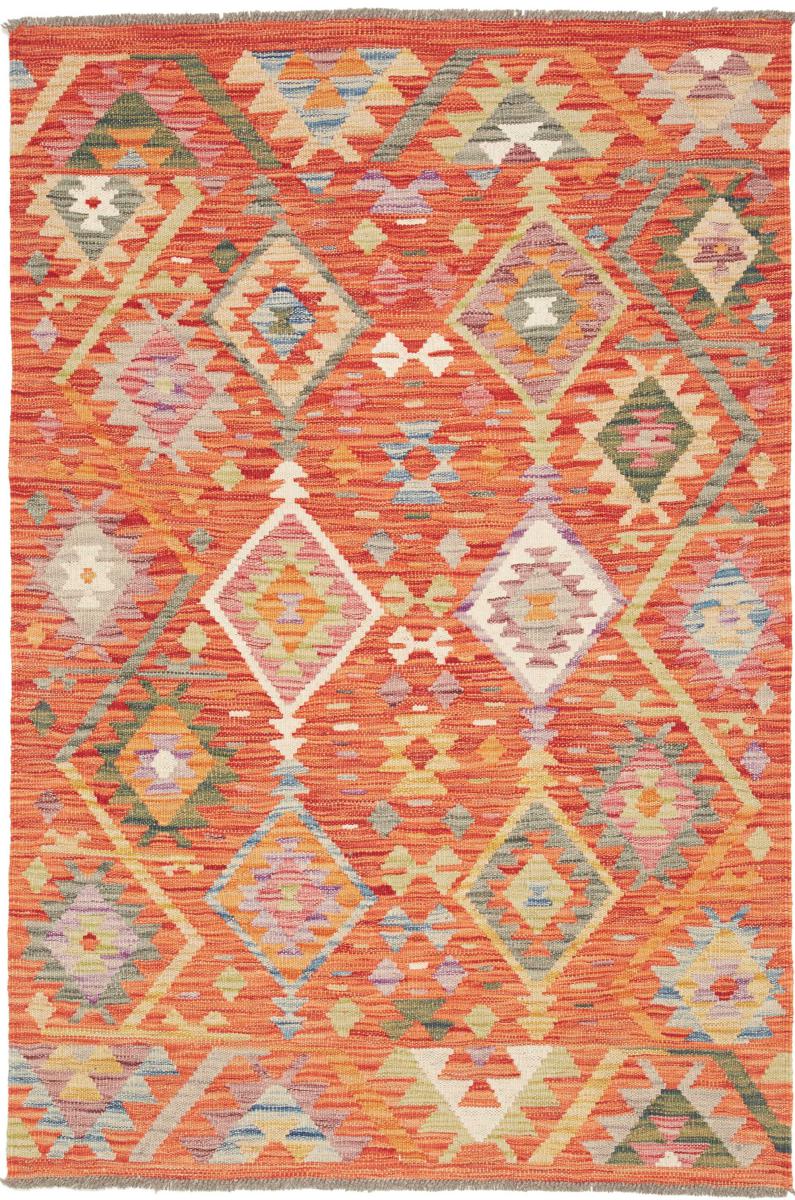 Afghaans tapijt Kilim Afghan 150x101 150x101, Perzisch tapijt Handgeweven