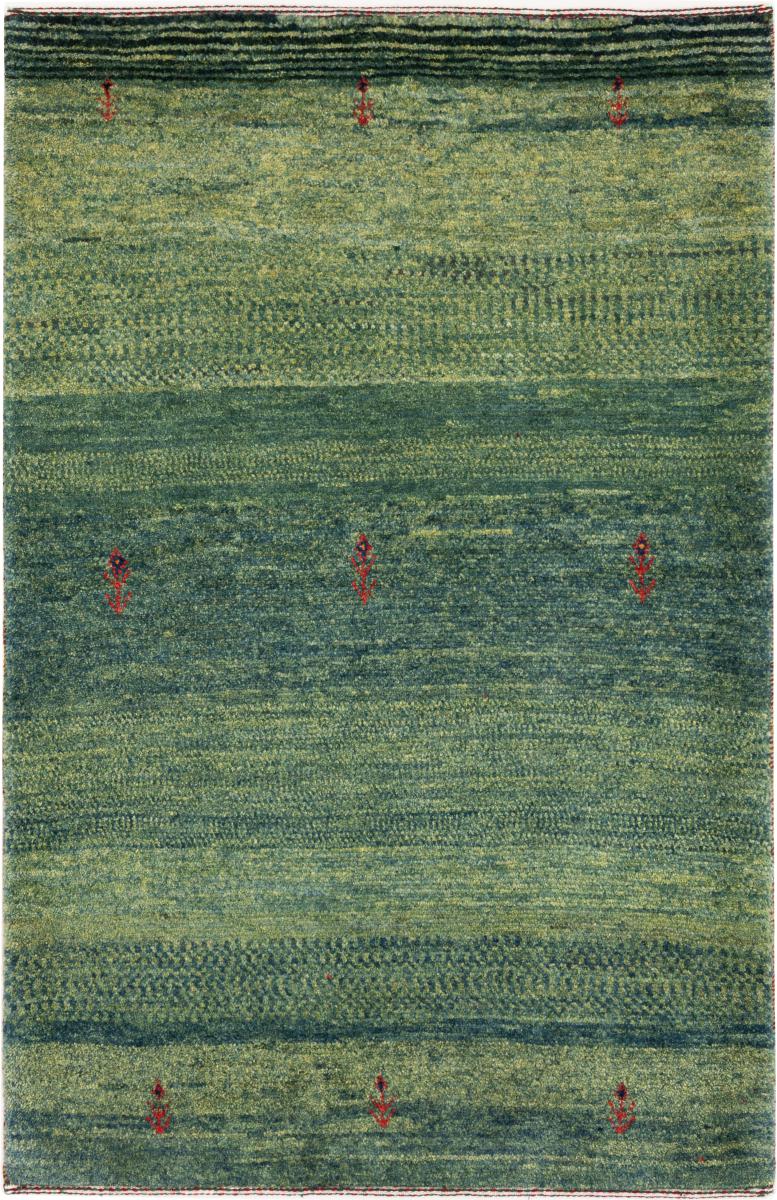 Tapete persa Persa Gabbeh Kashkuli Banafsheh 126x81 126x81, Tapete persa Atado à mão