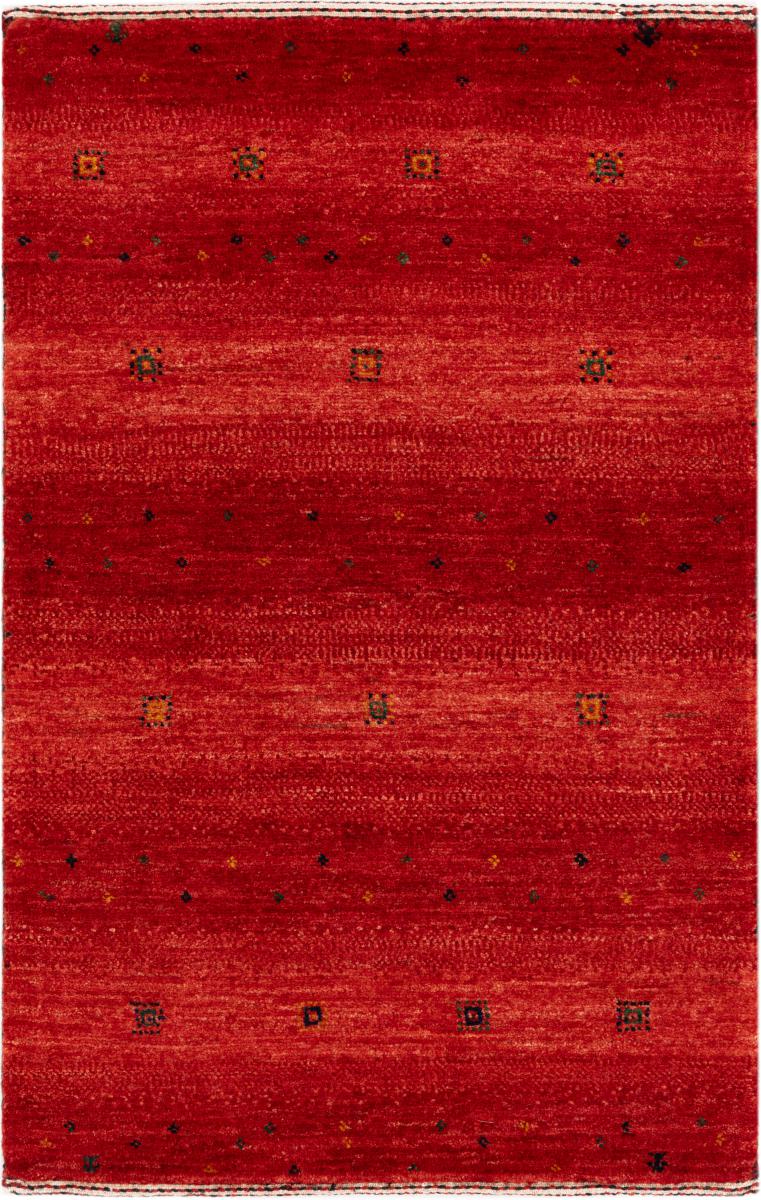 Persisk tæppe Perser Gabbeh Loribaft Essence 85x61 85x61, Persisk tæppe Håndknyttet