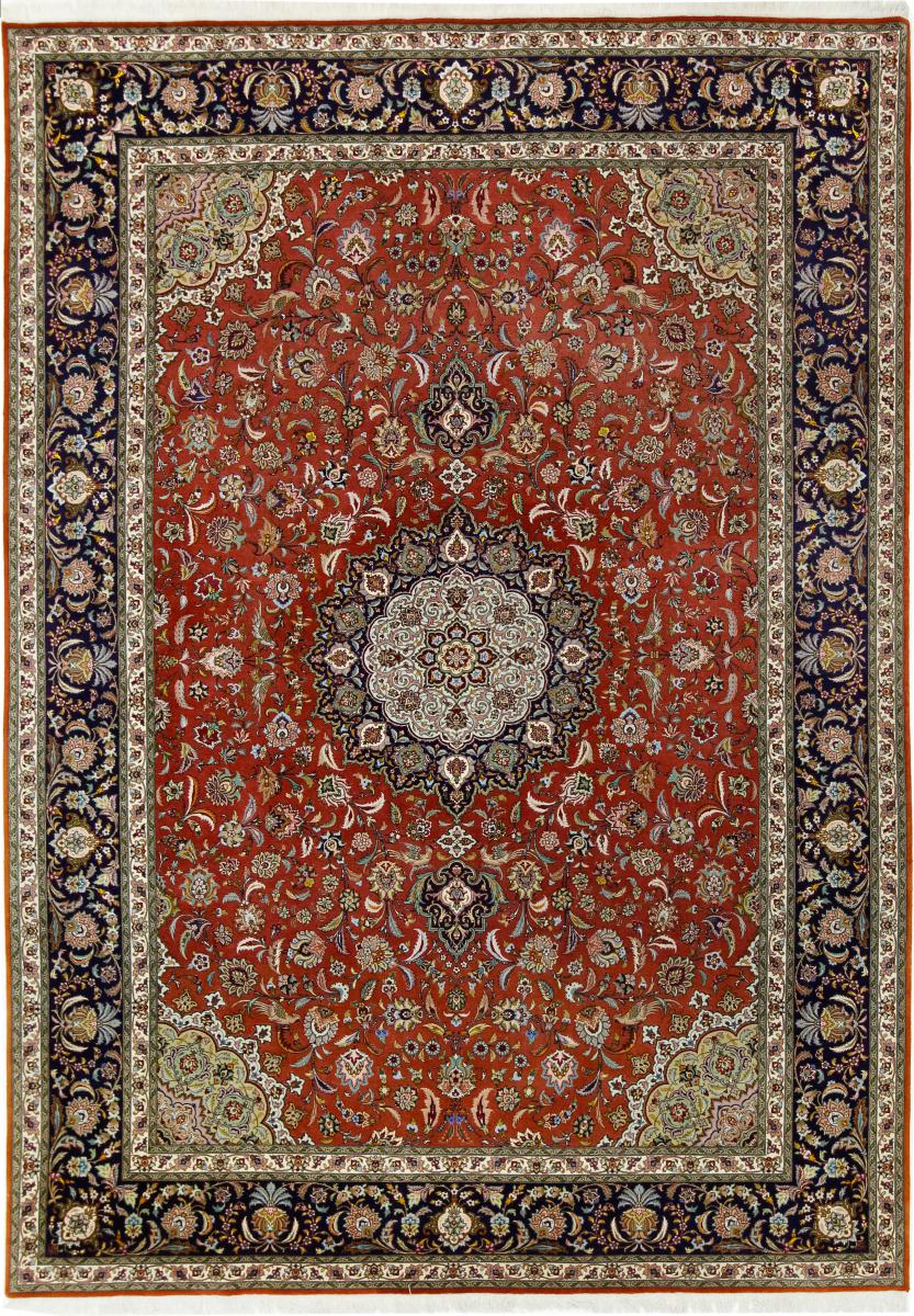 Tapete persa Tabriz 359x249 359x249, Tapete persa Atado à mão