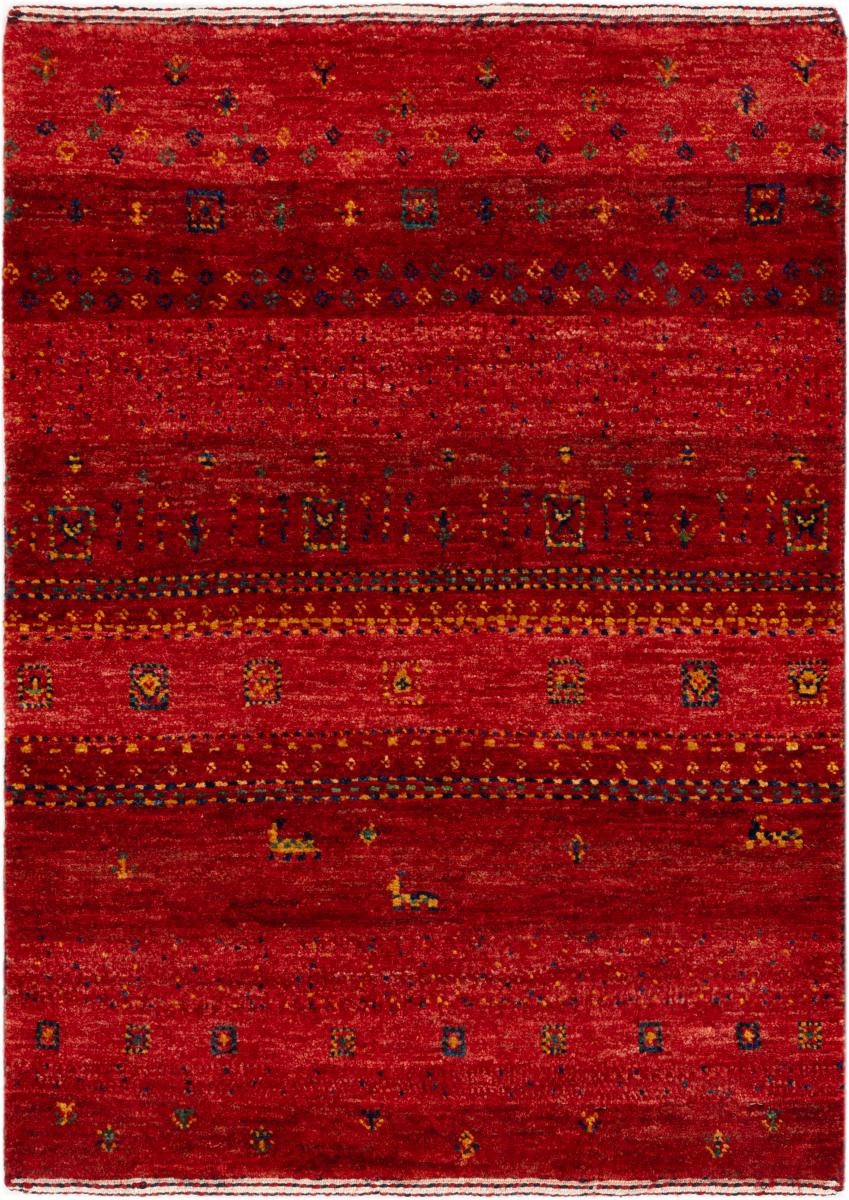 Alfombra persa Persa Gabbeh Loribaft Essence 84x60 84x60, Alfombra persa Hecho a mano