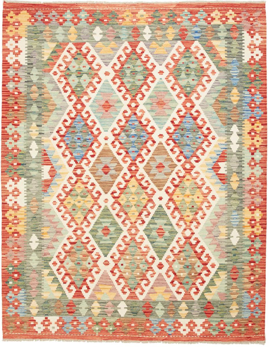 Afghan rug Kilim Afghan 199x158 199x158, Persian Rug Woven by hand