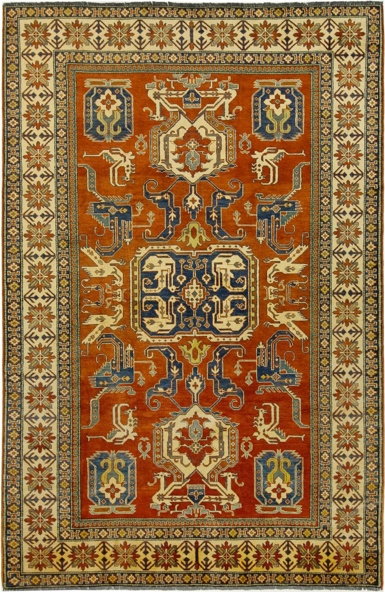 Afghaans tapijt Super Kazak 324x211 324x211, Perzisch tapijt Handgeknoopte