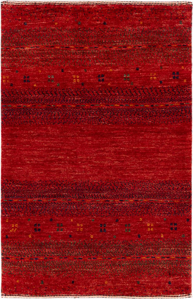 Tapis persan Persan Gabbeh Loribaft Essence 89x61 89x61, Tapis persan Noué à la main