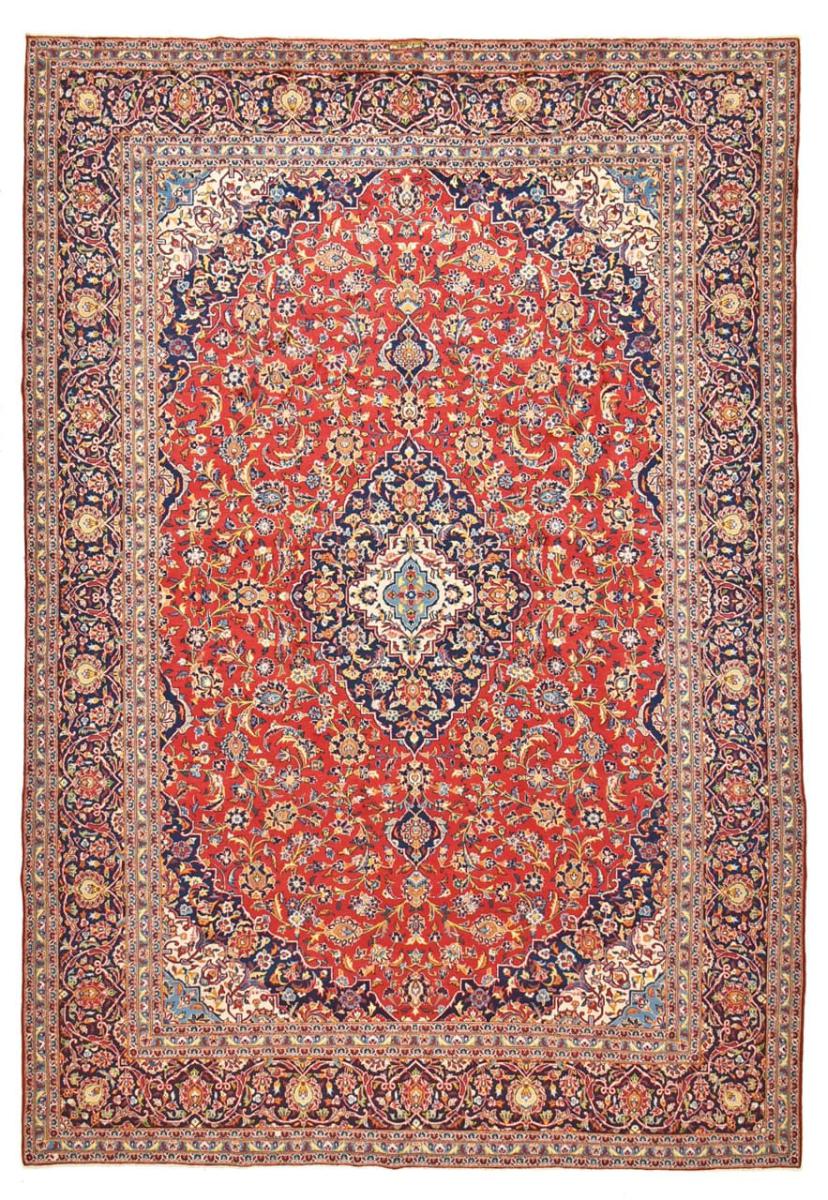 Alfombra persa Keshan 436x300 436x300, Alfombra persa Anudado a mano