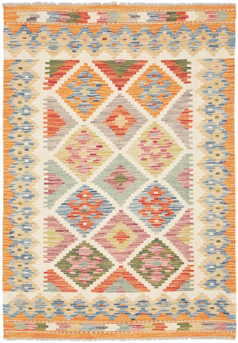 Dywan afgański Kilim Afghan 140x101 140x101, Dywan perski Ręcznie tkane