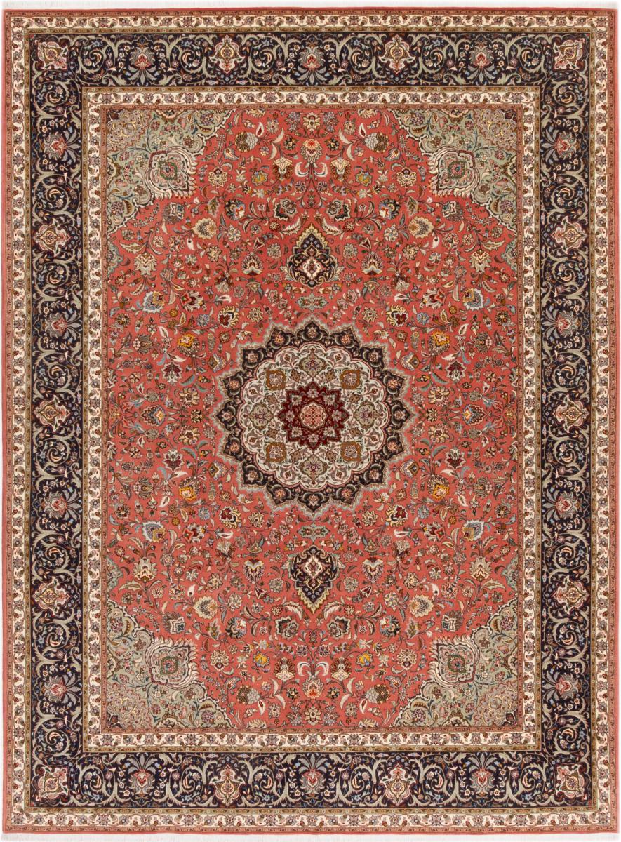 Persisk tæppe Tabriz 50Raj 403x301 403x301, Persisk tæppe Håndknyttet