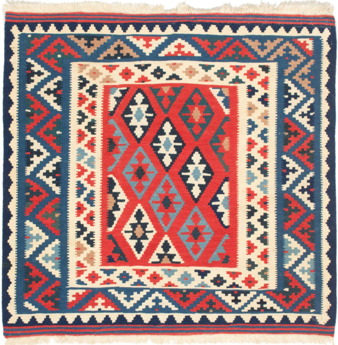 Tapete persa Kilim Fars 103x101 103x101, Tapete persa Tecido à mão