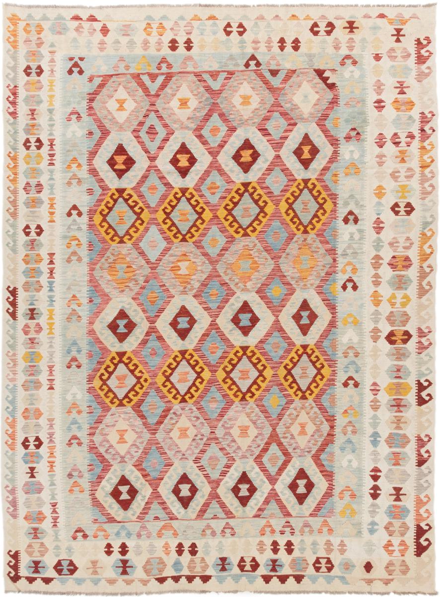 Tapete afegão Kilim Afegão 340x255 340x255, Tapete persa Tecido à mão