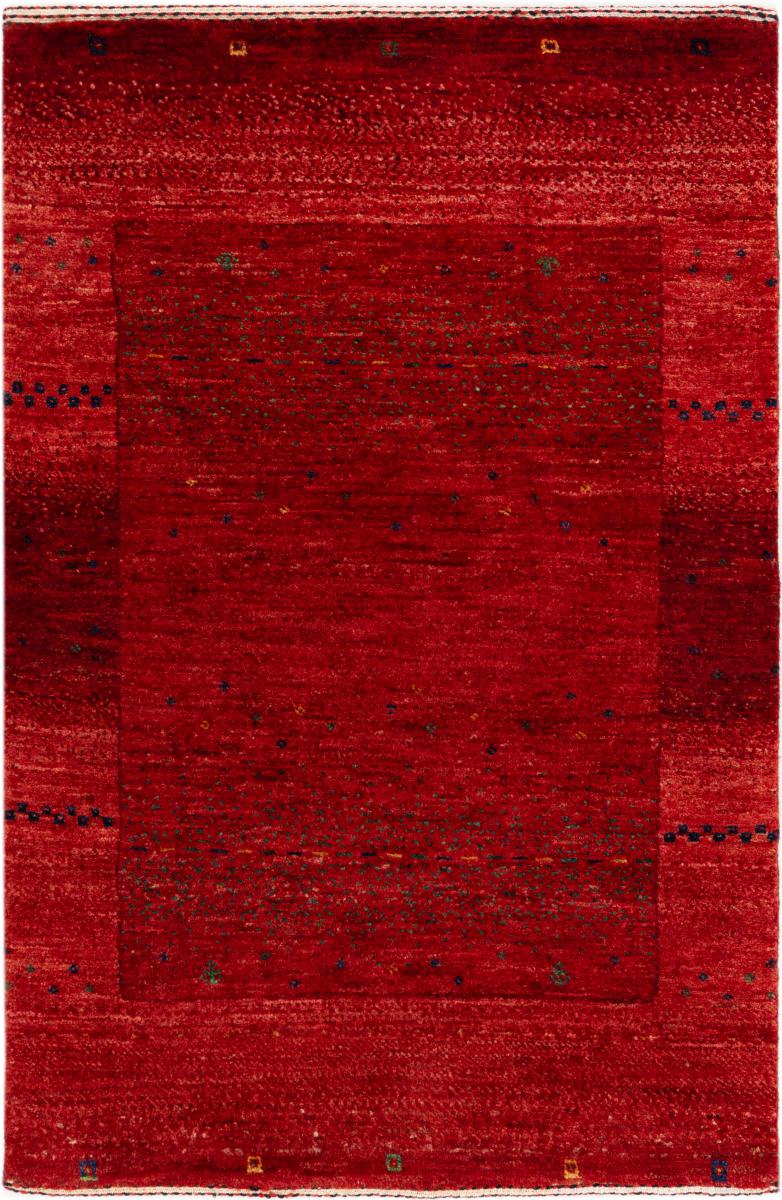 Tappeto persiano Persiano Gabbeh Loribaft Essence 91x57 91x57, Tappeto persiano Annodato a mano