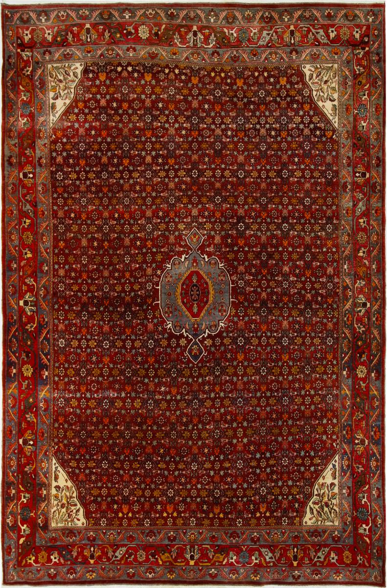 Περσικό χαλί Bidjar 341x224 341x224, Περσικό χαλί Οι κόμποι έγιναν με το χέρι